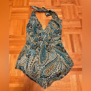 Halter top pattern y2k Le chateau